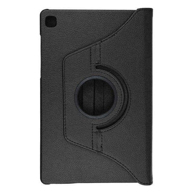 CaseBuddy Australia Casebuddy Black 360° Rotated Leather Case Galaxy Tab S6 Lite 10.4 P610 P615