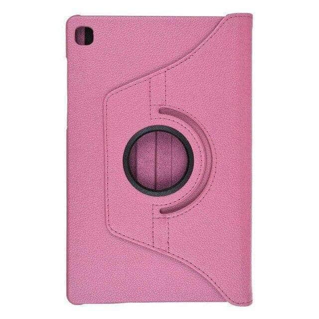 CaseBuddy Australia Casebuddy Pink 360° Rotated Leather Case Galaxy Tab S6 Lite 10.4 P610 P615