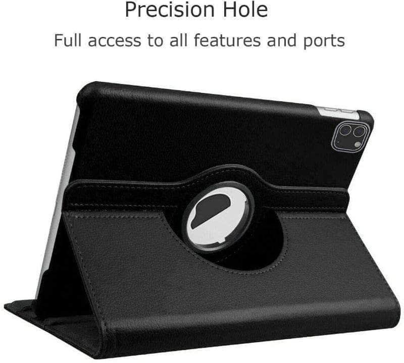 360 Rotating iPad Pro 12.9 2021 Leather Smart Case