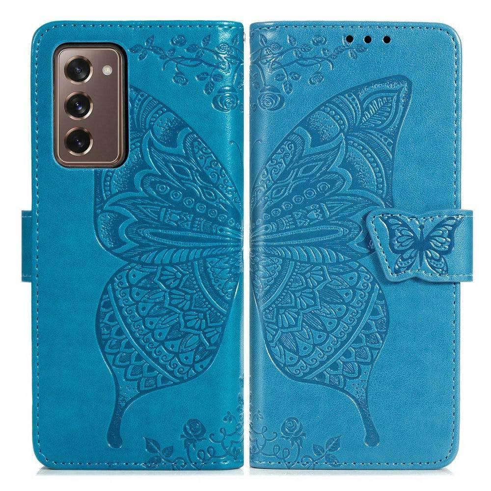 CaseBuddy Australia Casebuddy 3D Butterfly Galaxy Z Fold 3 5G Wallet