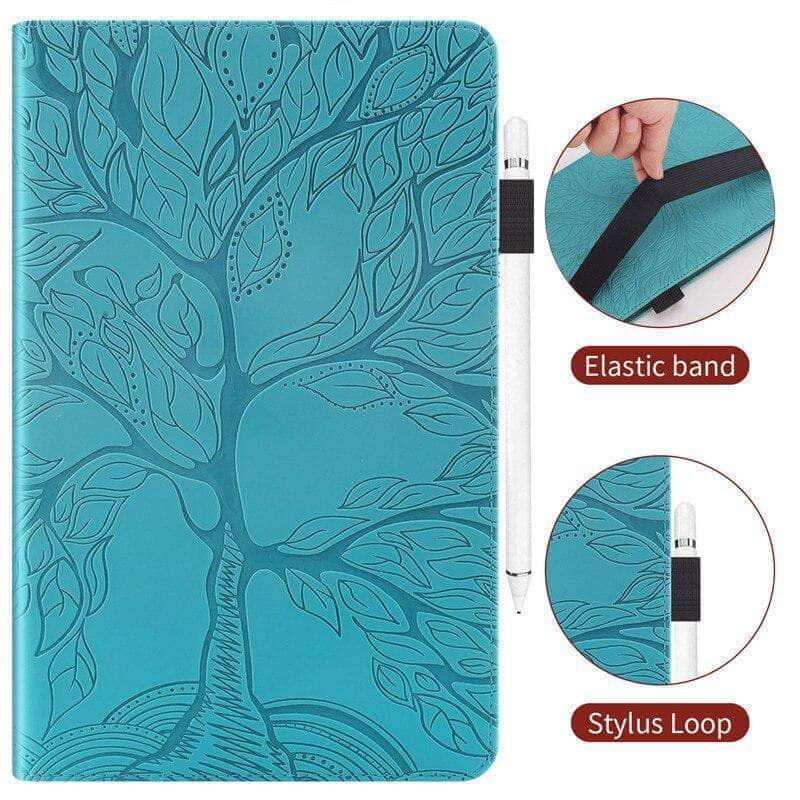 3D Tree Embossed Galaxy Tab S6 Lite 10.4 P610 P615