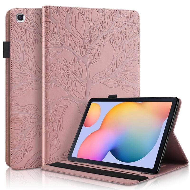 3D Tree Embossed Galaxy Tab S6 Lite 10.4 P610 P615