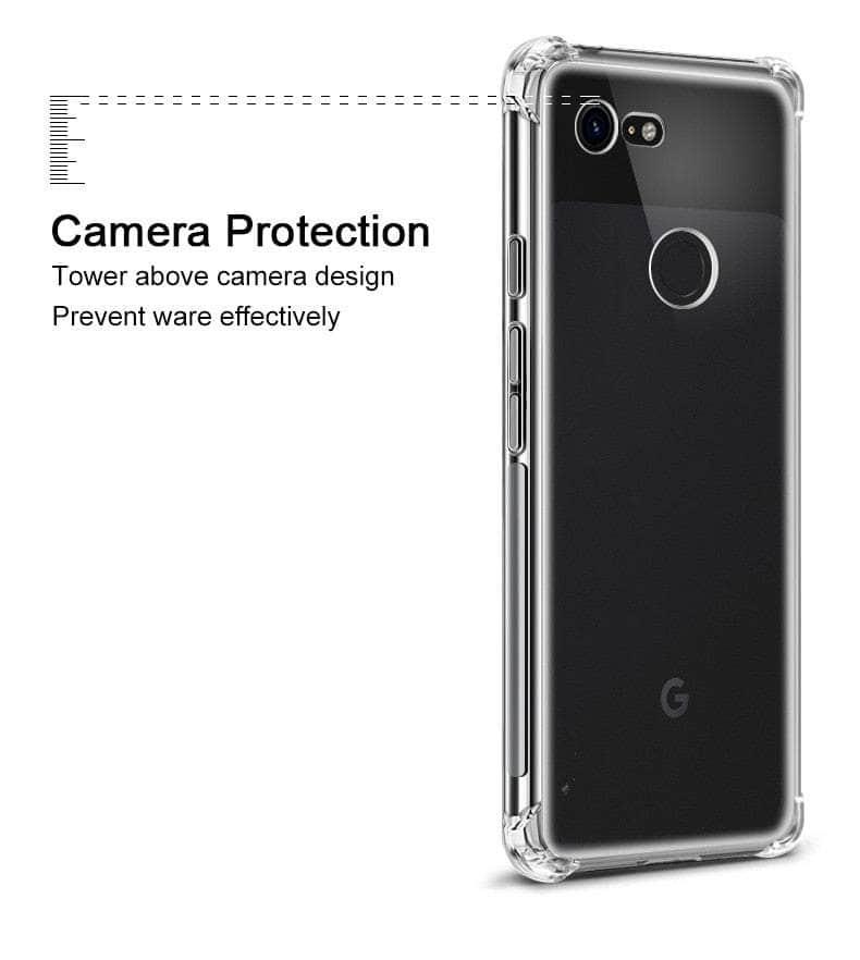 Airbag Shockproof Pixel 7 Silicone TPU Cover