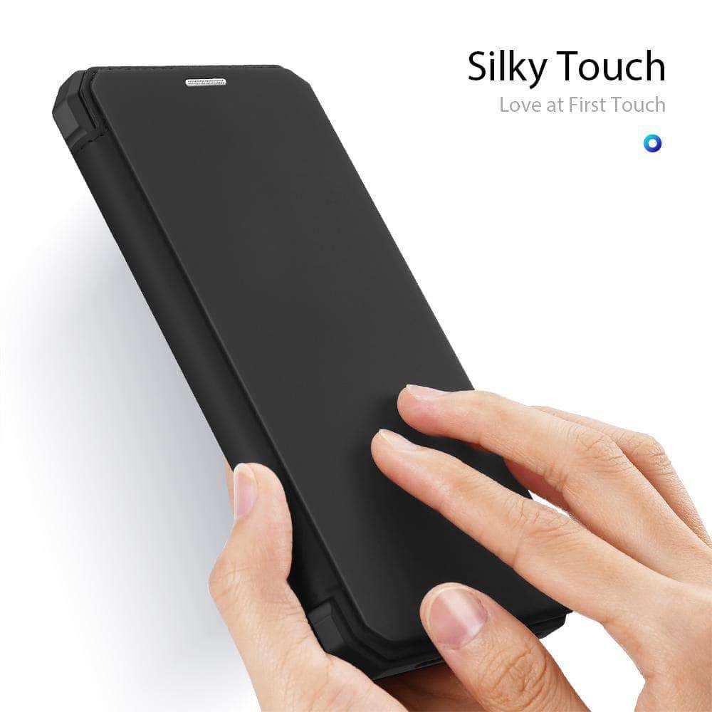 Anti-Slip Dirt-Resistant Flip Leather iPhone Card Holder Case