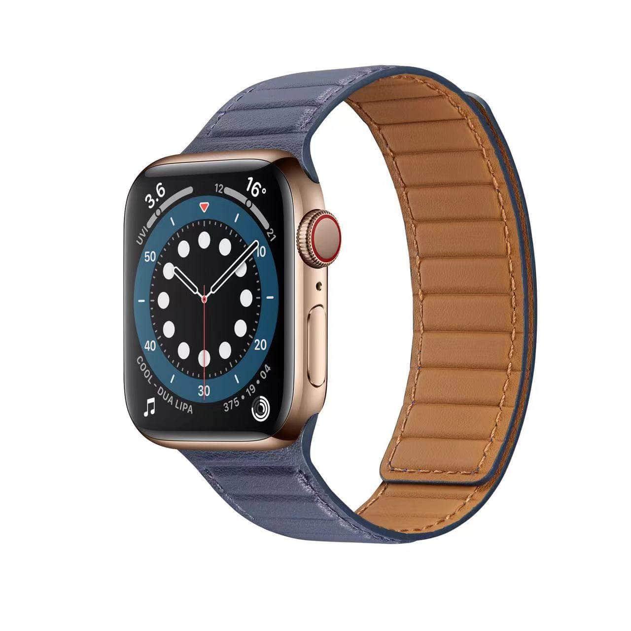 Apple Watch Leather Magnetic Loop Strap