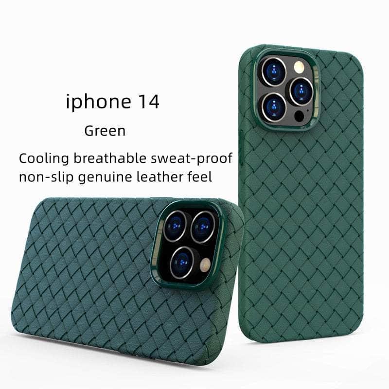 Casebuddy Green / For iPhone 14 Breathable iPhone 14 Mesh Case