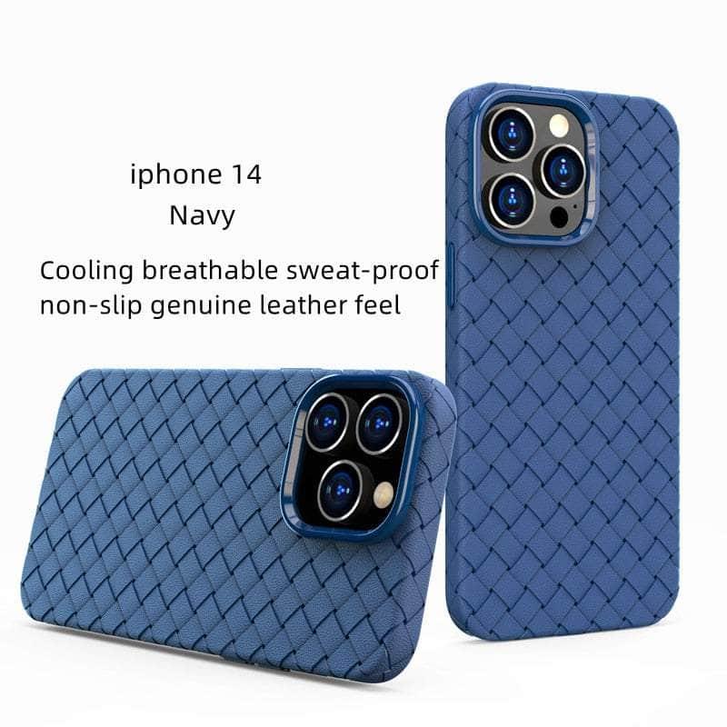 Casebuddy Blue / For iPhone 14 Breathable iPhone 14 Mesh Case