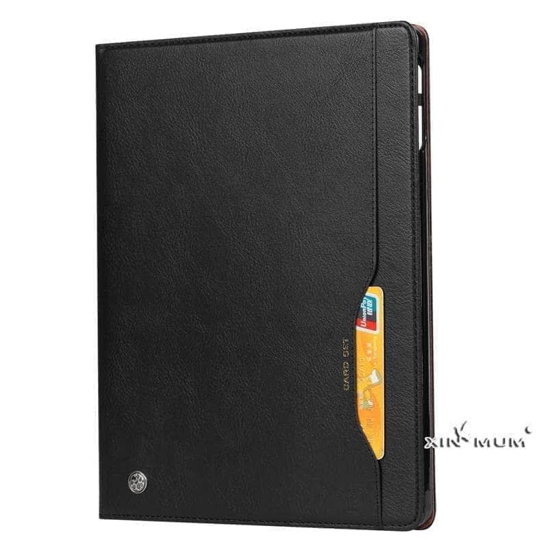 CaseBuddy Australia Casebuddy Business Flip Leather Case iPad Pro 11 12.9 2020 Pen Holder Card Slot