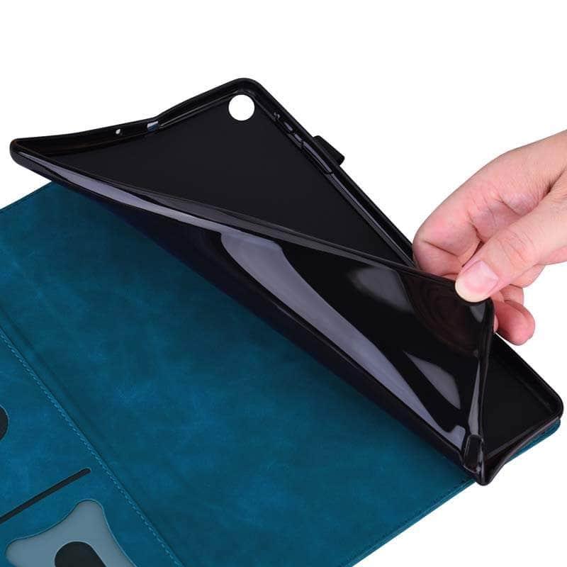 Business Galaxy Tab S8 Plus X800 PU Leather Wallet Stand