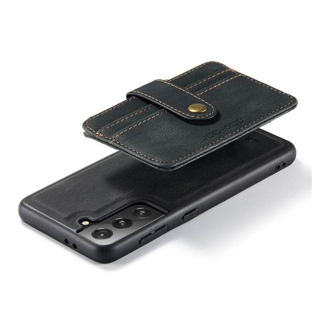 CaseBuddy Australia Casebuddy Card Slot Leather Galaxy S22 Plus Case