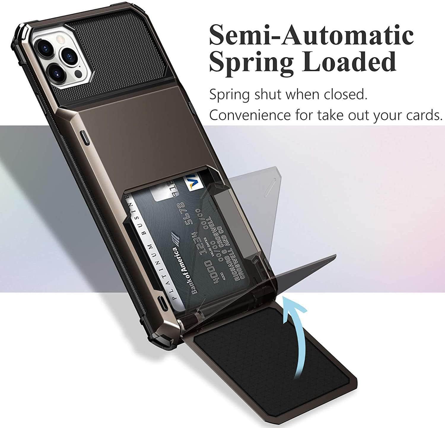 Card Slots Wallet iPhone 13 Armor Case