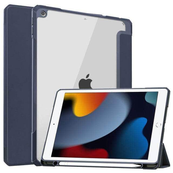 CaseBuddy Australia Casebuddy dark blue / iPad 10.2 9th 2021 iPad Pencil Holder Stand Protective Shell