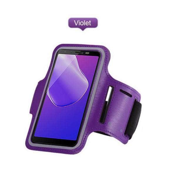 CaseBuddy Australia Casebuddy For iPhone 13 / Purple Running Sport Phone Armband iPhone 13 & 13 Pro
