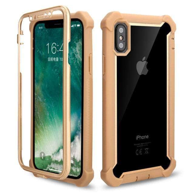 CaseBuddy Australia Casebuddy For iPhone 13 / Gold Phone Case Soft Silicone iPhone 13 & 13 pro Shockproof Bumper