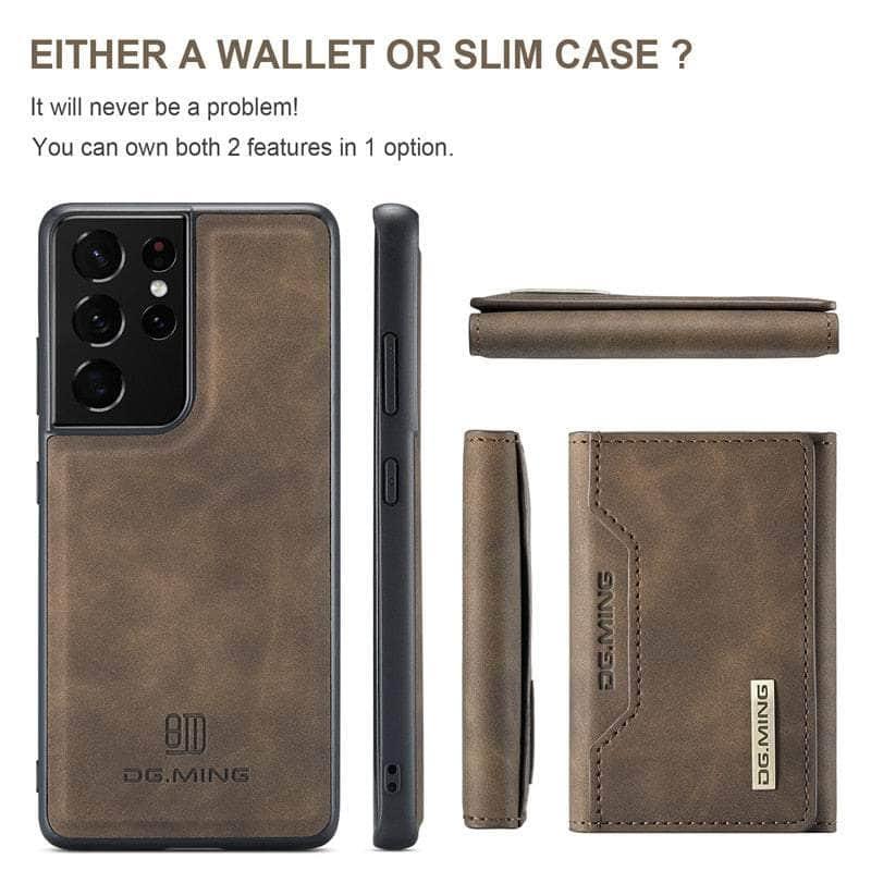 Casebuddy Galaxy S23 Retro Flip Leather Case