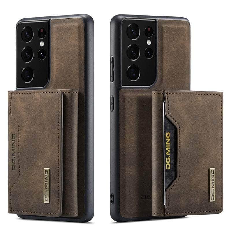 Casebuddy Galaxy S23 Ultra Retro Flip Leather Case