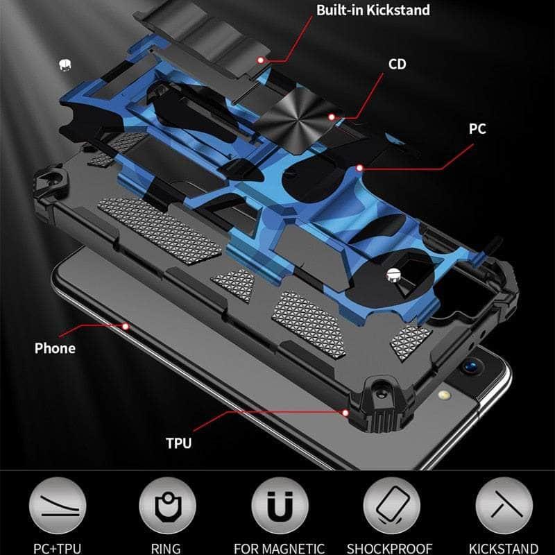 Casebuddy Hidden Magnetic Kickstand Galaxy S23 Ultra Case
