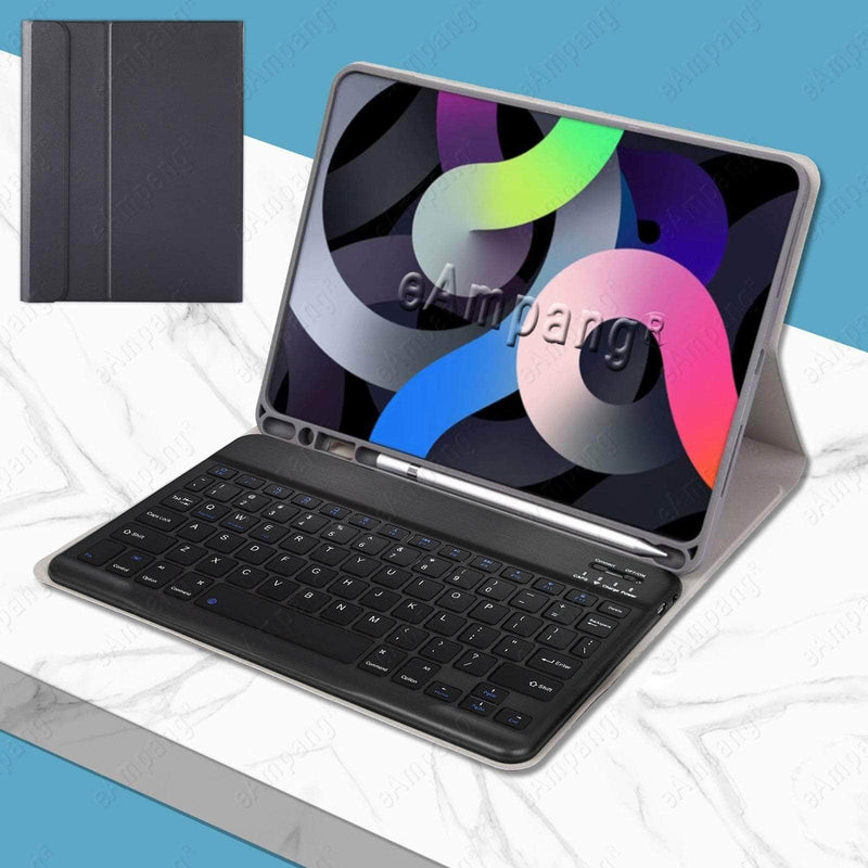 Casebuddy Black / iPad 10th 2022 iPad 10 Keyboard Case