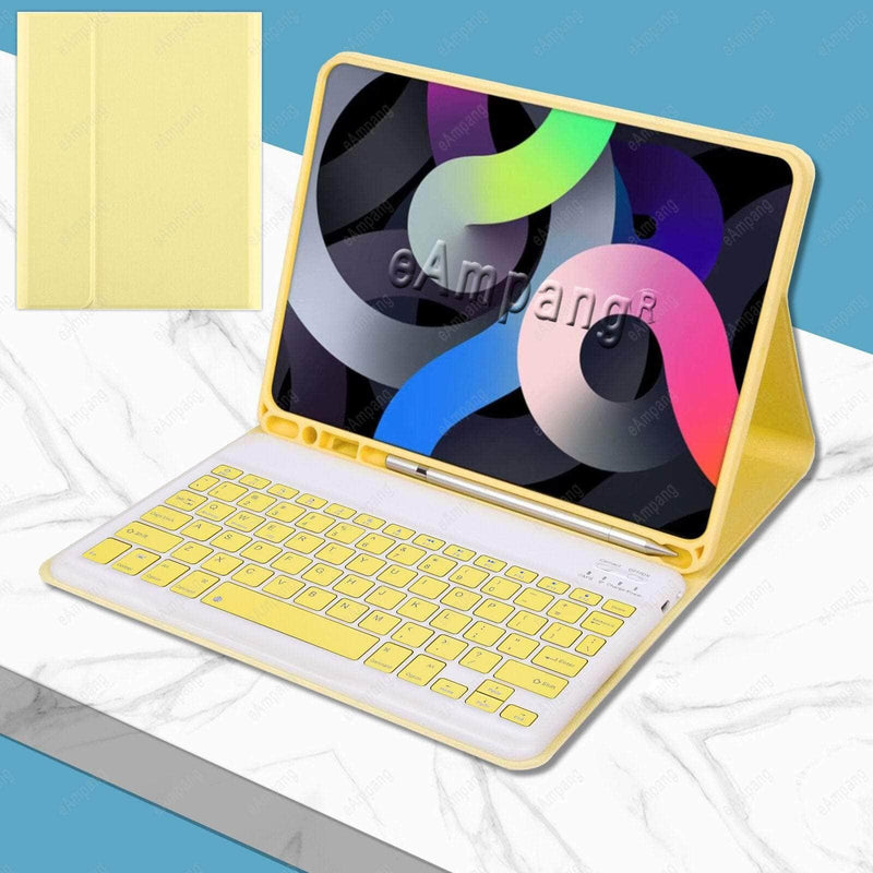 Casebuddy Yellow / iPad 10th 2022 iPad 10 Keyboard Case