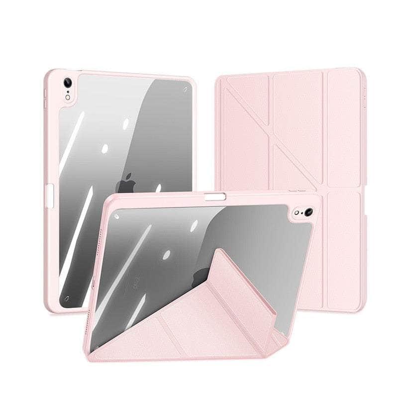 Casebuddy Pink / iPad 10.2inch 2022 iPad 10 Smart Tri-Fold Protective Shell