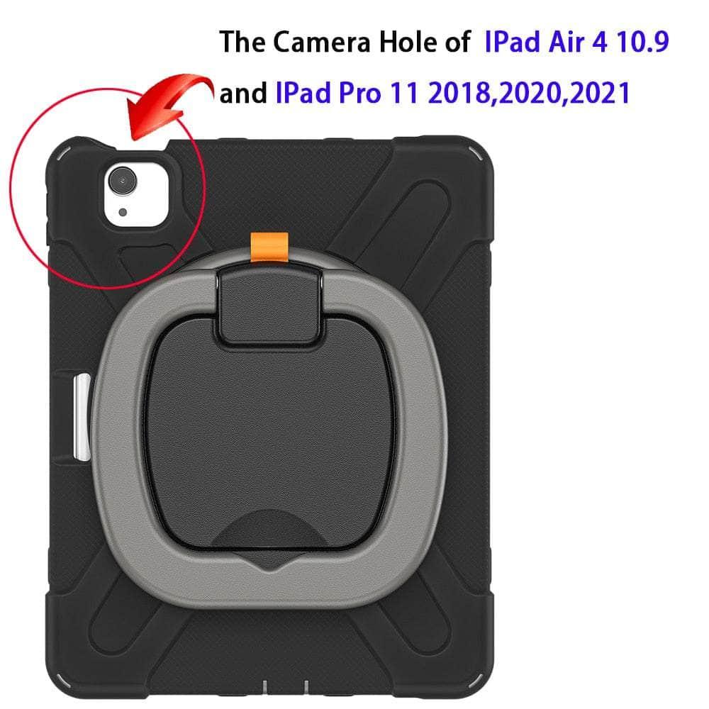 Casebuddy iPad Pro 11 2022 360 Rotation Handle Kickstand Case