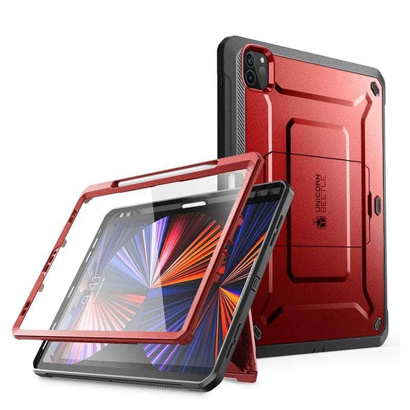 Casebuddy Red iPad Pro 11 2022 SUPCASE UB Pro Full-Body Rugged Kickstand