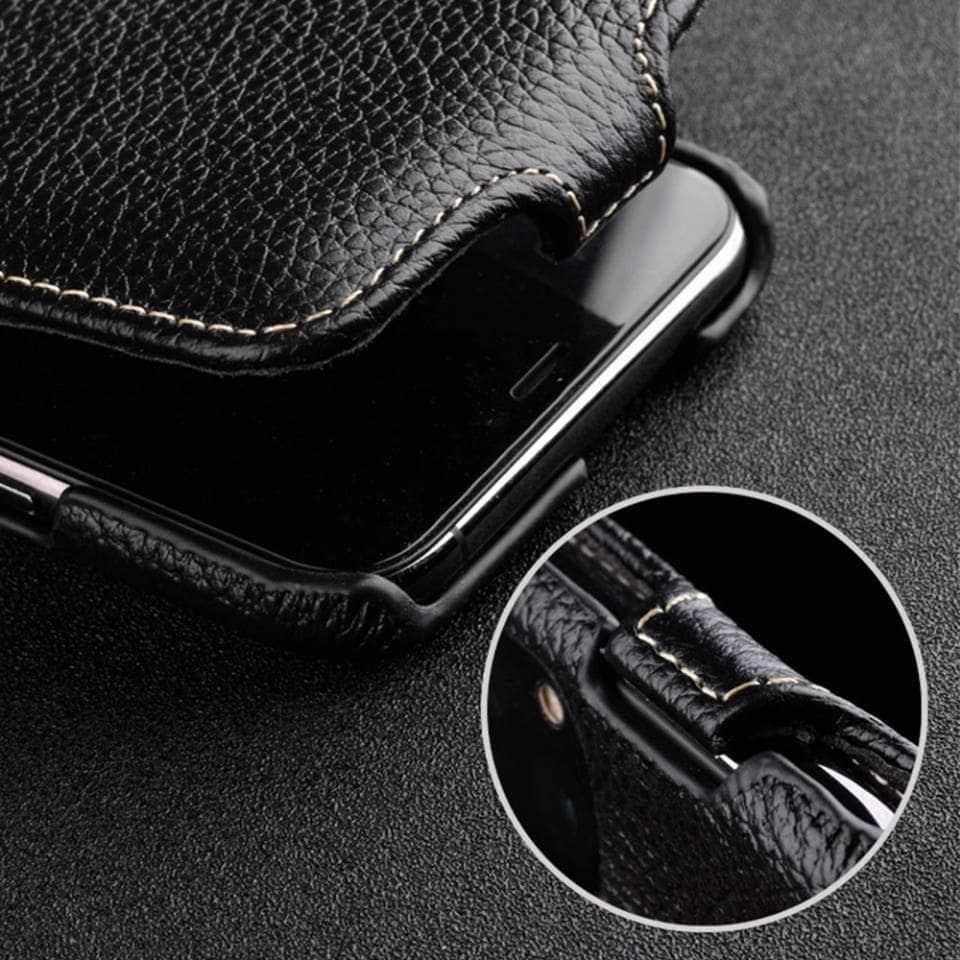 Casebuddy iPhone 14 Plus Melkco Vertical Genuine Leather Case