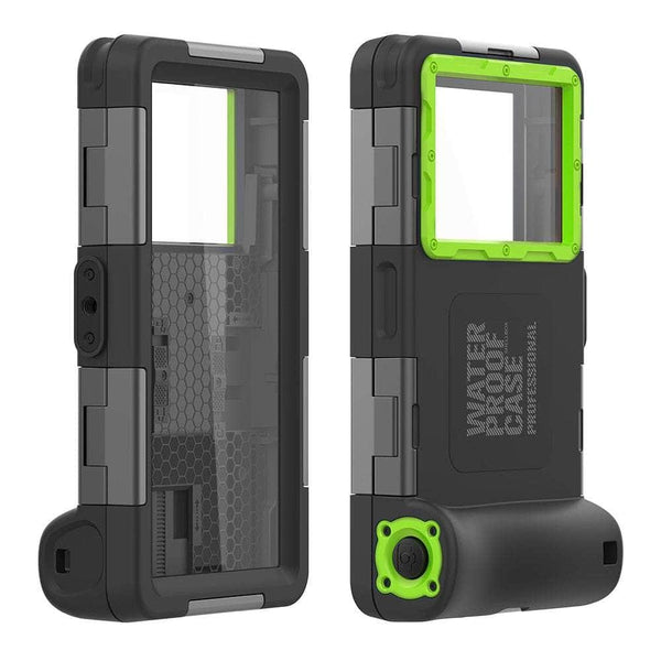 Casebuddy Black Green / ForiPhone 14 Pro Max iPhone 14 Pro Max Professional Diving Waterproof Case