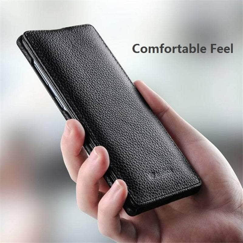 Casebuddy iPhone 14 Pro Melkco Vertical Genuine Leather Case
