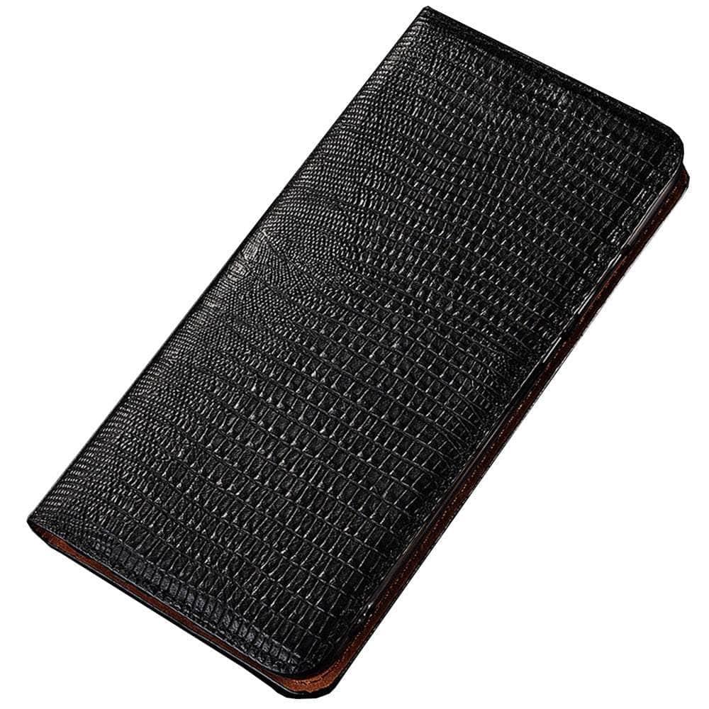 Casebuddy Black / Google Pixel 6 Real Leather Pixel 6 Luxury Case