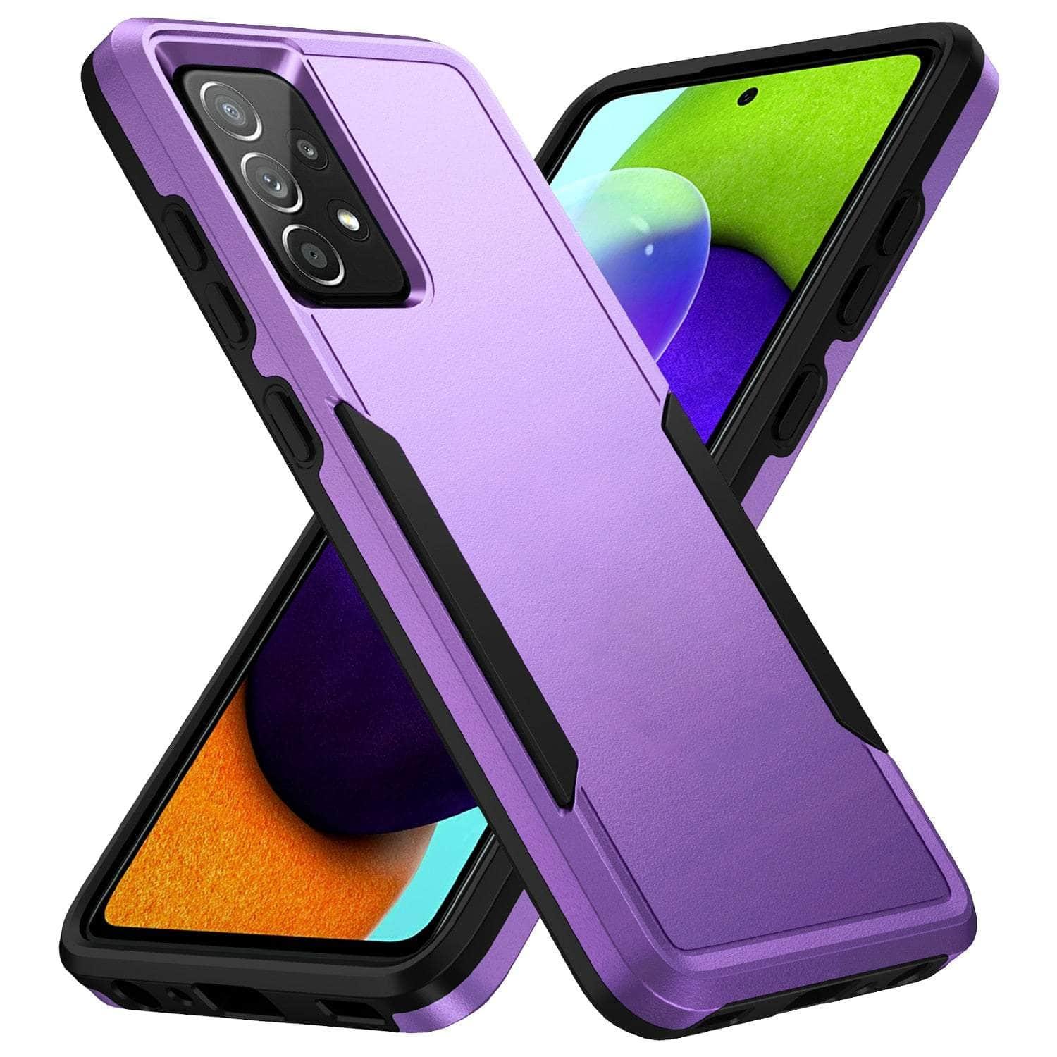 Casebuddy purple / for Samsung A33 5G Shockproof Precise Cutout Galaxy A33 Case