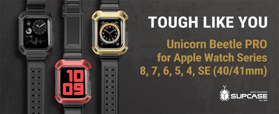 Casebuddy SUPCASE UB Pro Apple Watch 8/7/6/SE/5/4 [41/40mm] Rugged Case