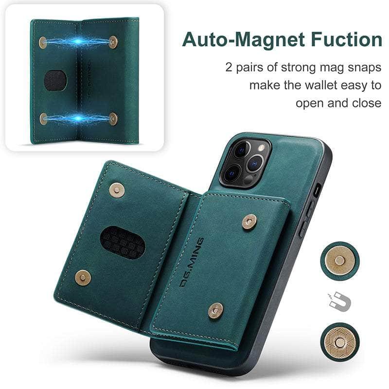 Casebuddy CaseMe iPhone 14 Detachable Magnetic Leather Case
