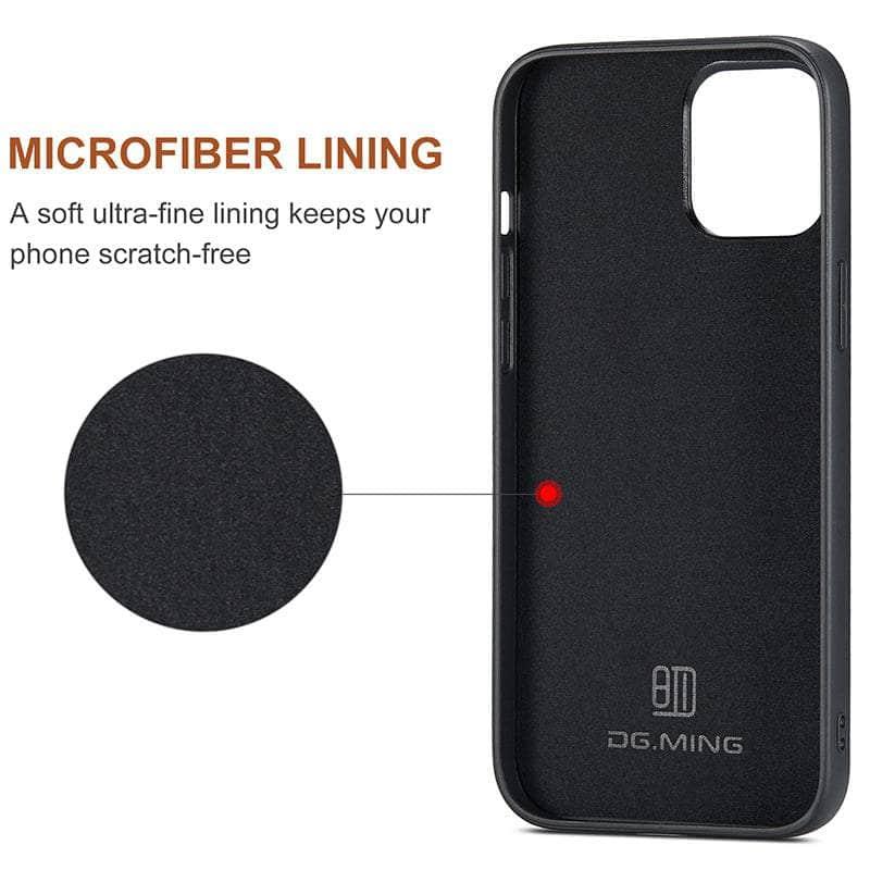Casebuddy CaseMe iPhone 14 Detachable Magnetic Leather Case