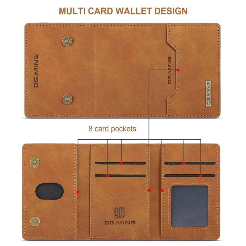 Casebuddy CaseMe iPhone 14 Pro Max Detachable Magnetic Leather Case