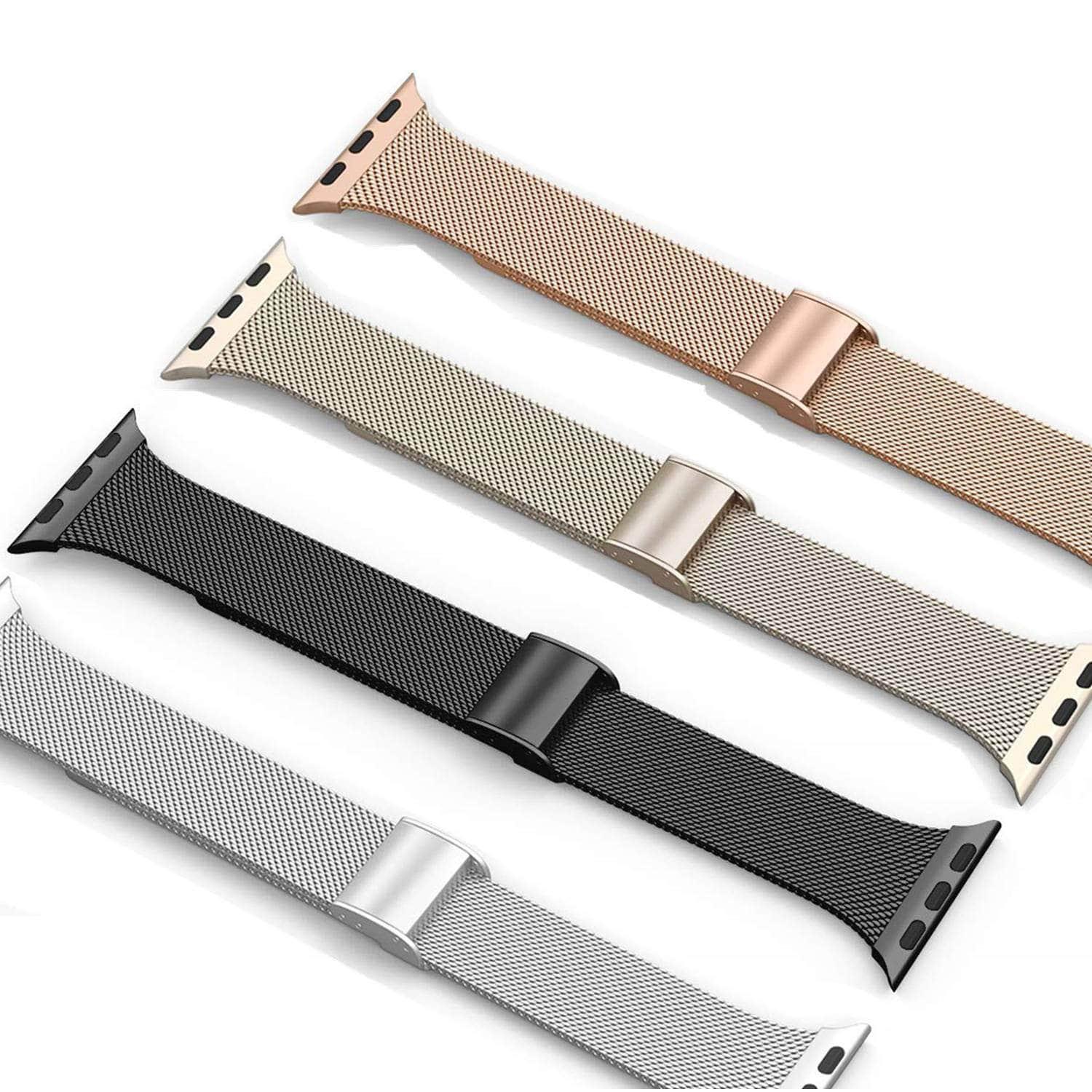 Classic Milanese Loop Apple Watch Band 6 5 4 3 2 1 SE 44/42/40/38 - CaseBuddy