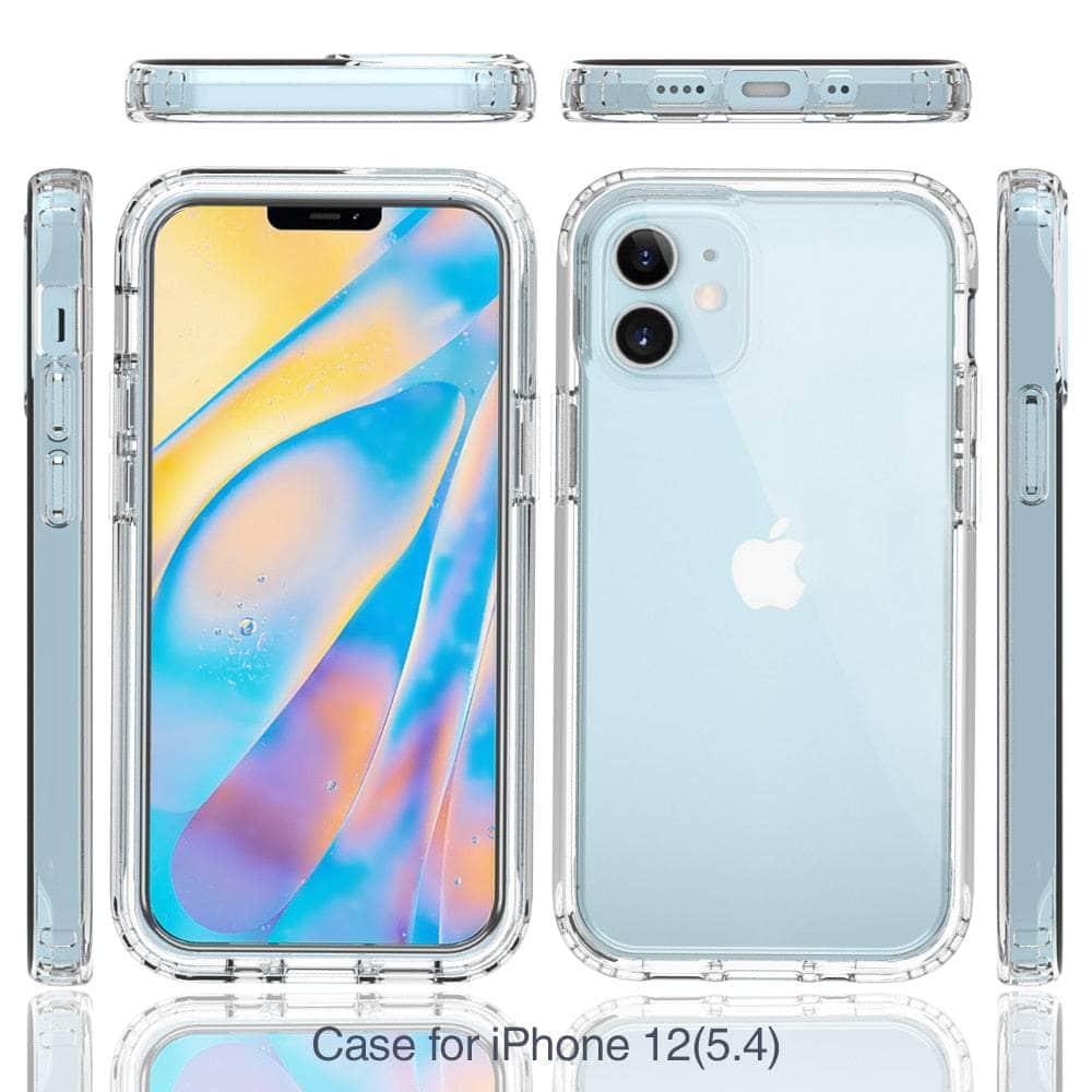 Casebuddy Clear iPhone 14 Pro Shockproof Silicone Protection Cover