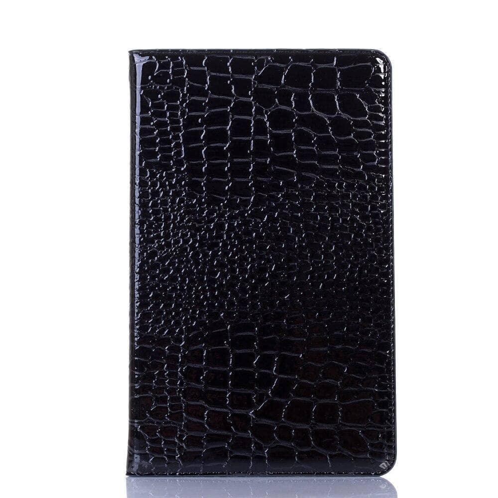 Crocodile Pattern Folio Case Galaxy Tab A 10.1 2019 T510 T515 Stand Card Slot - CaseBuddy