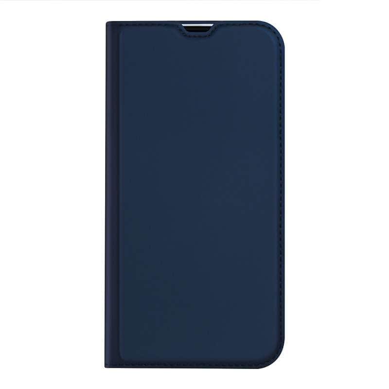 Casebuddy Blue / For iPhone 14 DUX DUCIS iPhone 14 Magnetic Leather Flip Wallet Stand Cover