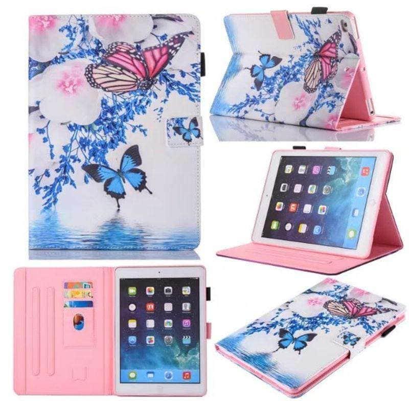 CaseBuddy Casebuddy Fashion Case Apple iPad 9.7 Air 1 Air 2 Smart Cover Silicone Stand