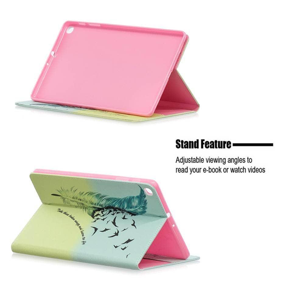 Flip Case Galaxy Tab A 10.1 T510 T515 (2019) Printed Stand Shell - CaseBuddy