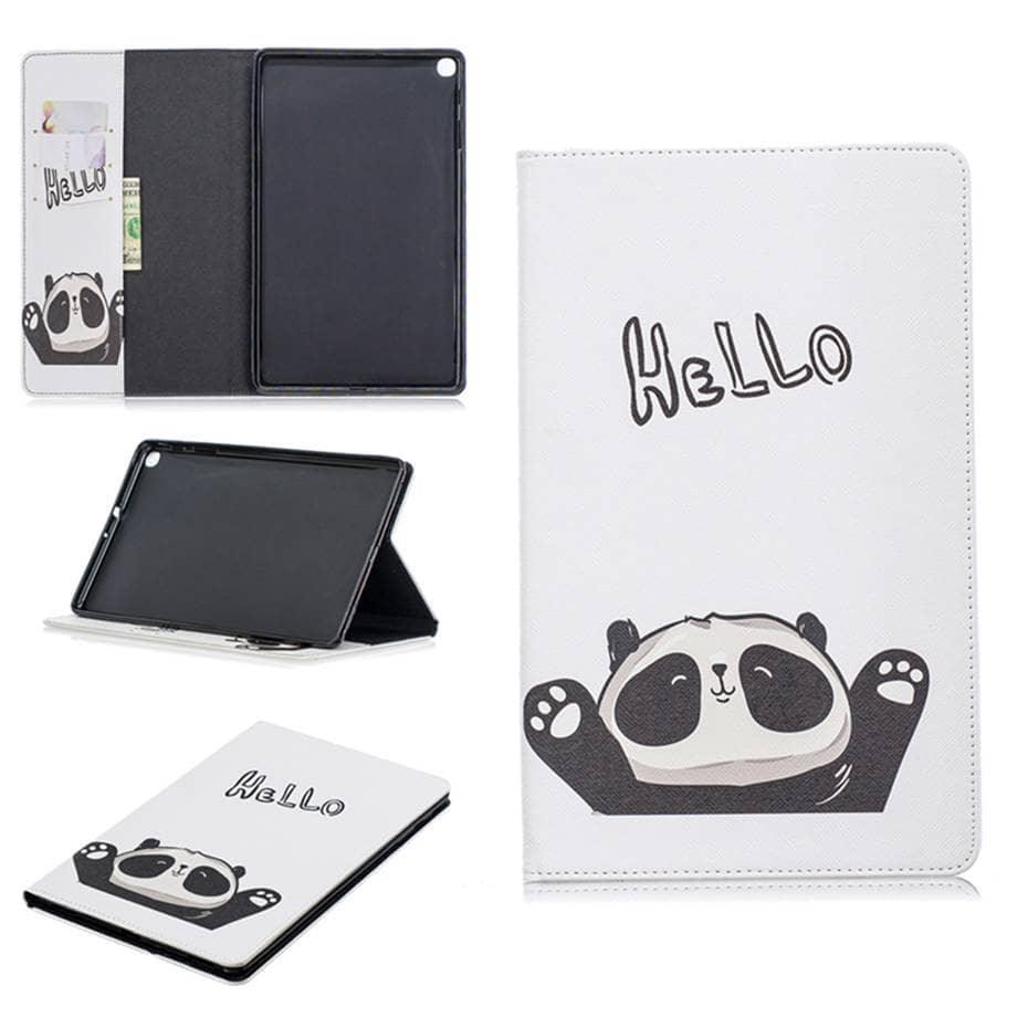 Flip Case Galaxy Tab A 10.1 T510 T515 (2019) Printed Stand Shell - CaseBuddy