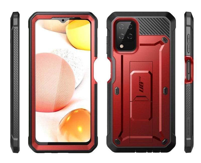 CaseBuddy Australia Casebuddy Galaxy A12 SUPCASE UB Pro Full-Body Rugged Holster Built-in Screen Protector Case