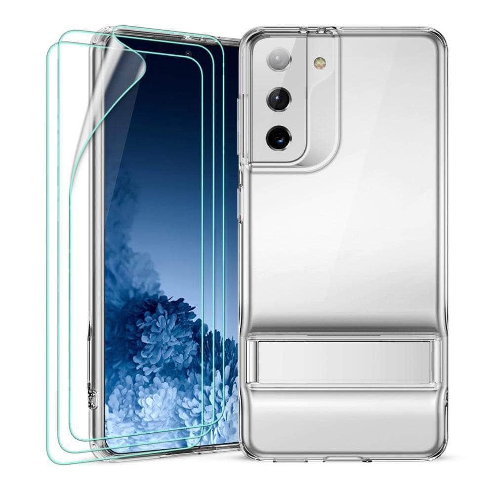 ESR Galaxy Metal Kickstand Luxury TPU Back Cover - CaseBuddy