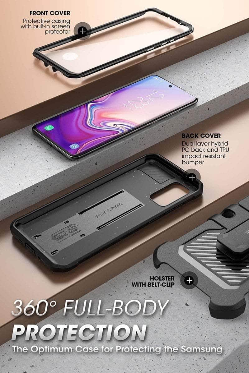 CaseBuddy Australia Casebuddy Galaxy S20 5G SUPCASE Full-Body Built-in Screen Protector Case