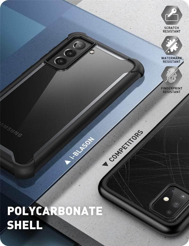CaseBuddy Australia Casebuddy Galaxy S21 Plus I-BLASON Ares Full-Body Rugged Bumper Cover