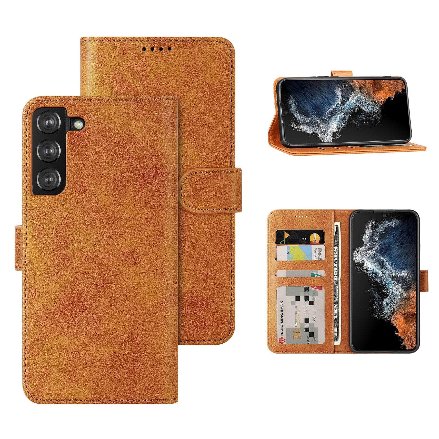 CaseBuddy Australia Casebuddy Galaxy S22 Plus Flip Case with Card Slot Kickstand