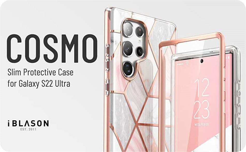 CaseBuddy Australia Casebuddy Galaxy S22 Ultra Case (2022) I-BLASON Cosmo Slim Stylish Protective Bumper