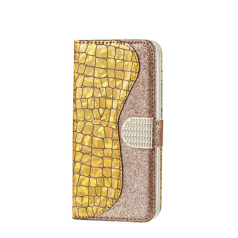 Casebuddy Galaxy S23 Laser Flash Powder Leather Case