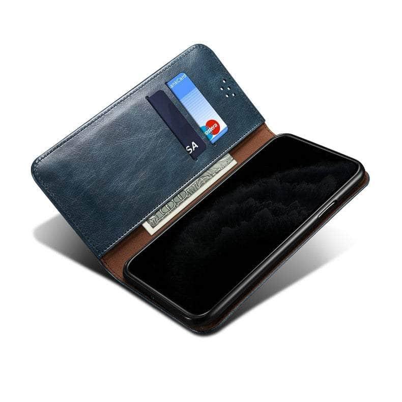 Casebuddy Galaxy S23 Leather Texture Magnet Book Cover